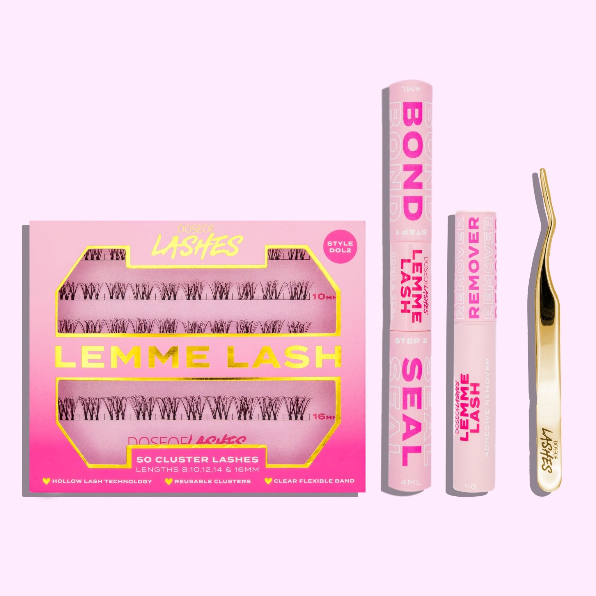 Lemme Lash Ultimate Cluster Kit - Dose of Lashes