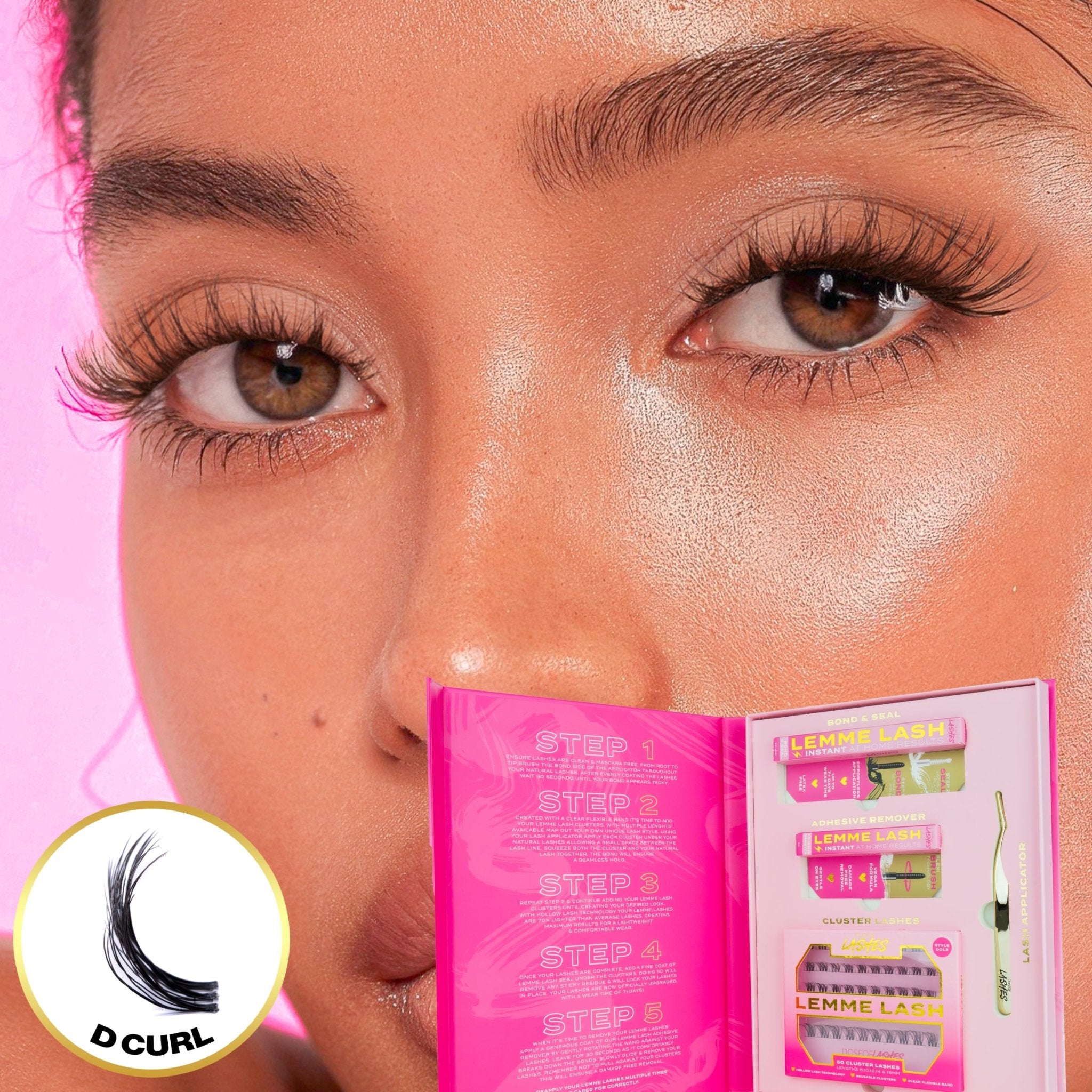 Lemme Lash DIY Starter Cluster Kit - Dose of Lashes